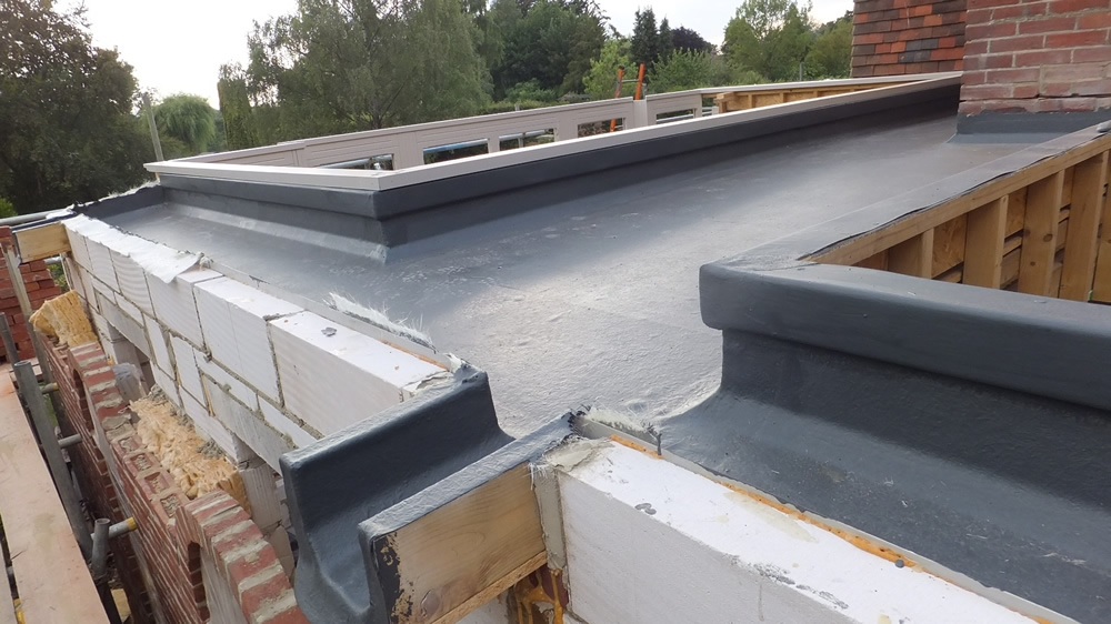 ORANGERY PROJECT STORY - Fibre glass roofing