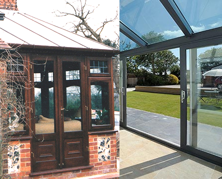 The Difference Between uPVC and Aluminium Conservatory Frames